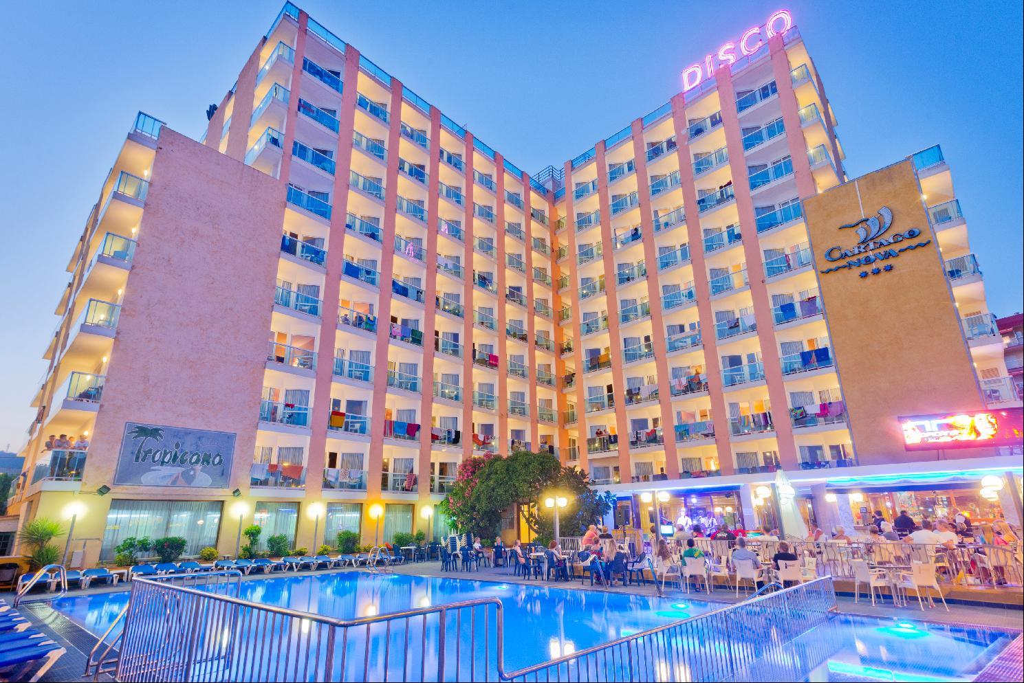 Hotel Cartago Nova By Alegria Malgrat de Mar Kültér fotó